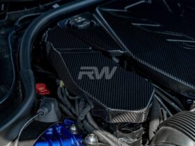 RW Carbon G90 G99 M5 Carbon Engine Cover Trim Kit for BMW M5 - Image 6