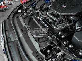 RW Carbon G90/G99 M5 Carbon Fiber Cooling Shroud for BMW M5 - Image 3