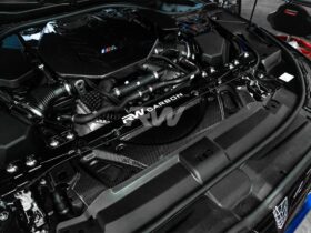 RW Carbon G90/G99 M5 Carbon Fiber Cooling Shroud for BMW M5 - Image 2