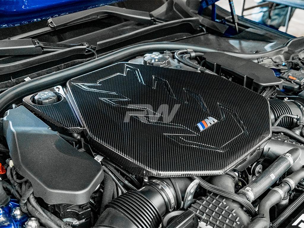 RW Carbon 2025-2026 BMW G90/G99 M5 Carbon Fiber Engine Cover