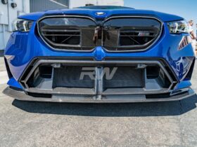 RW Carbon G90/G99 M5 Carbon Fiber Front Bumper Trim for BMW M5 - Image 3