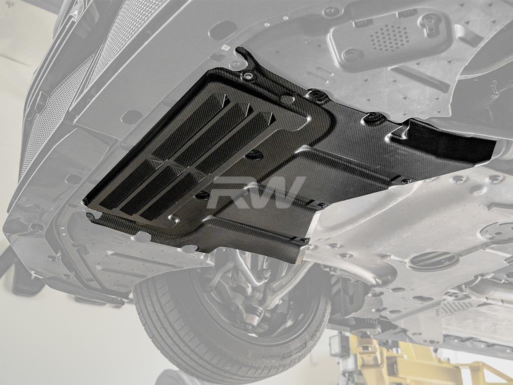 RW Carbon 2025-2026 BMW G90/G99 M5 Carbon Fiber Oil Cooler Guard