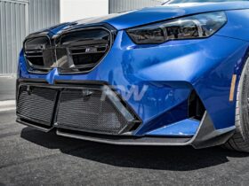 RW Carbon G90/G99 M5 Performance Style Carbon Fiber Front Lip for BMW M5 - Image 3