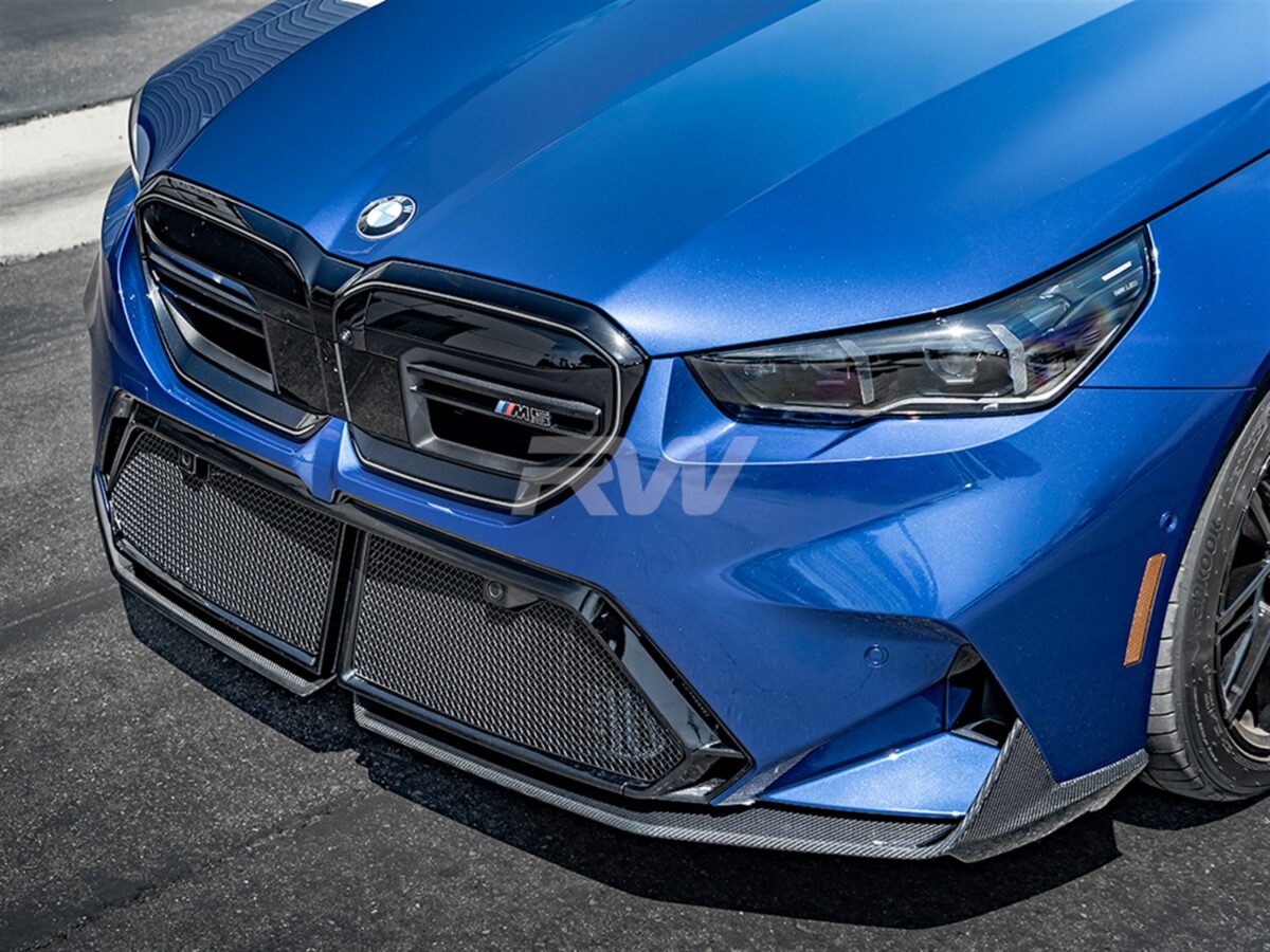 RW Carbon 2025-2026 BMW G90/G99 M5 Performance Style Carbon Fiber Front Lip