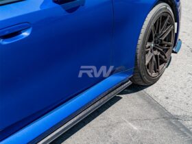 RW Carbon G90/G99 M5 RWS Carbon Fiber Side Skirt Extensions for BMW M5 - Image 5