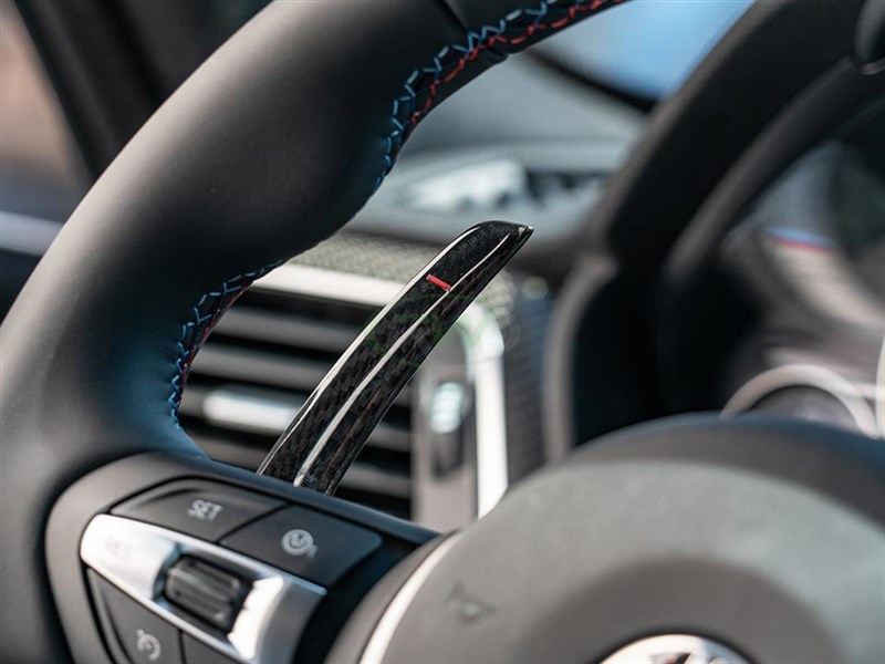 RW Carbon 2012-2021 BMW M Carbon Fiber Battle Paddle Shifters - Image 4