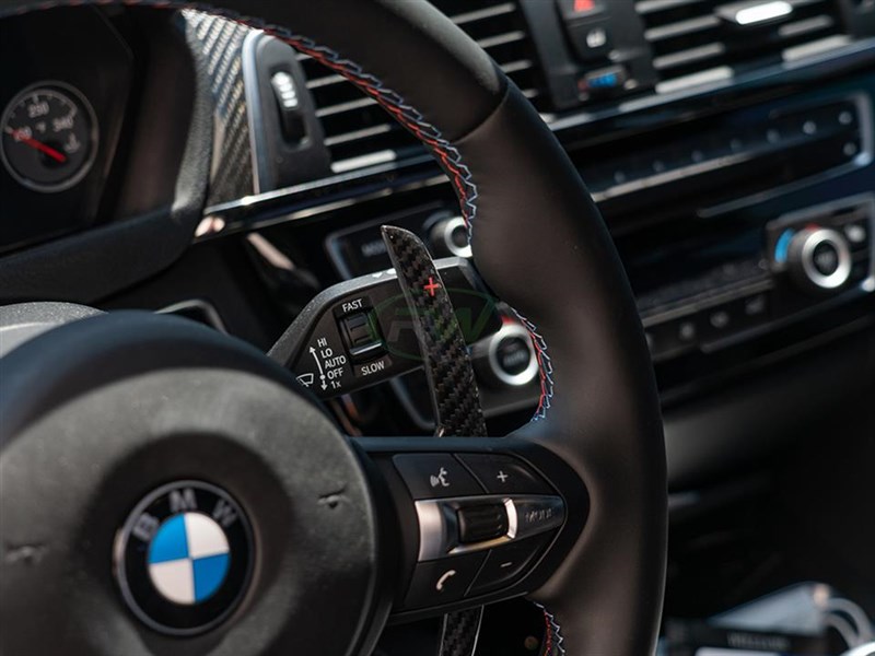 RW Carbon 2012-2021 BMW M Carbon Fiber Battle Paddle Shifters - Image 5