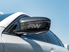 RW Carbon M5 M8 M850i Carbon Fiber Mirror Caps for BMW M5 - Image 16