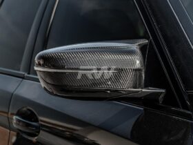 RW Carbon M5 M8 M850i Carbon Fiber Mirror Caps for BMW M5 - Image 3