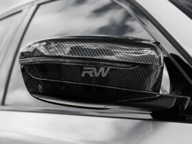 RW Carbon M5 M8 M850i Carbon Fiber Mirror Caps for BMW M5 - Image 8