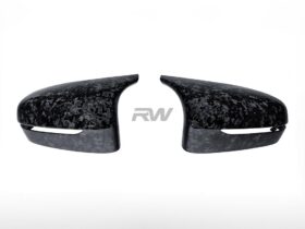RW Carbon M5/M8 Forged Carbon Mirror Cap Replacements for BMW M5 - Image 2