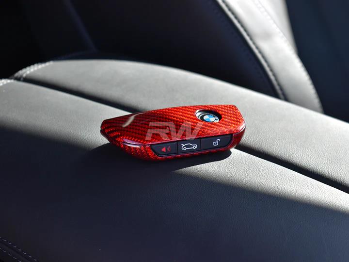RW Carbon 2015-2026 BMW X-Chassis Carbon Fiber Key Case - Image 4
