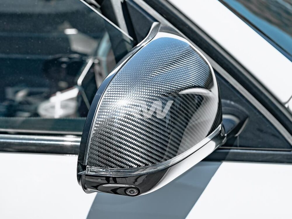 RW Carbon 2020-2025 BMW X3M X4M X5M X6M X3 X4 X5 X6 X7 Carbon Fiber Mirror Caps - Image 10