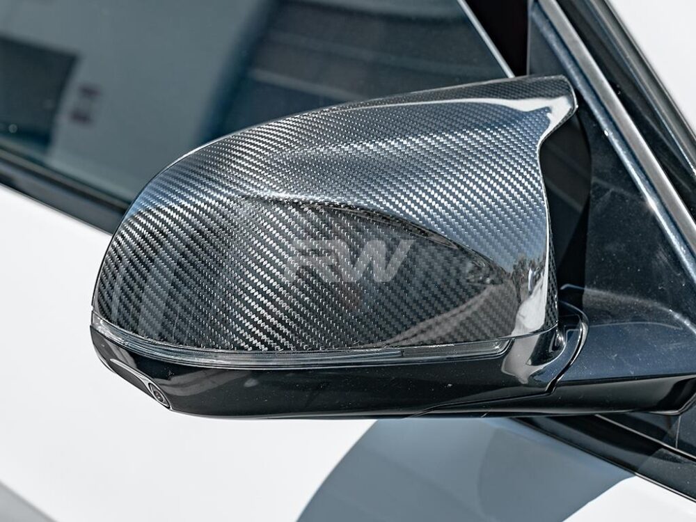 RW Carbon 2020-2025 BMW X3M X4M X5M X6M X3 X4 X5 X6 X7 Carbon Fiber Mirror Caps - Image 12