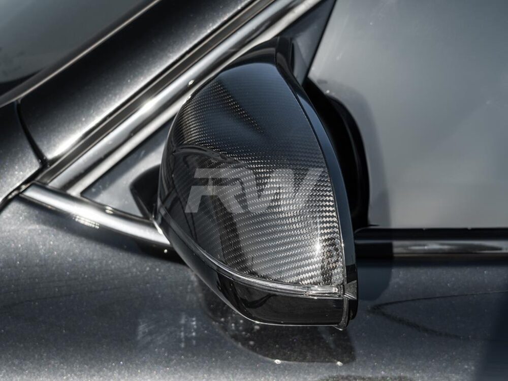 RW Carbon 2020-2025 BMW X3M X4M X5M X6M X3 X4 X5 X6 X7 Carbon Fiber Mirror Caps - Image 13