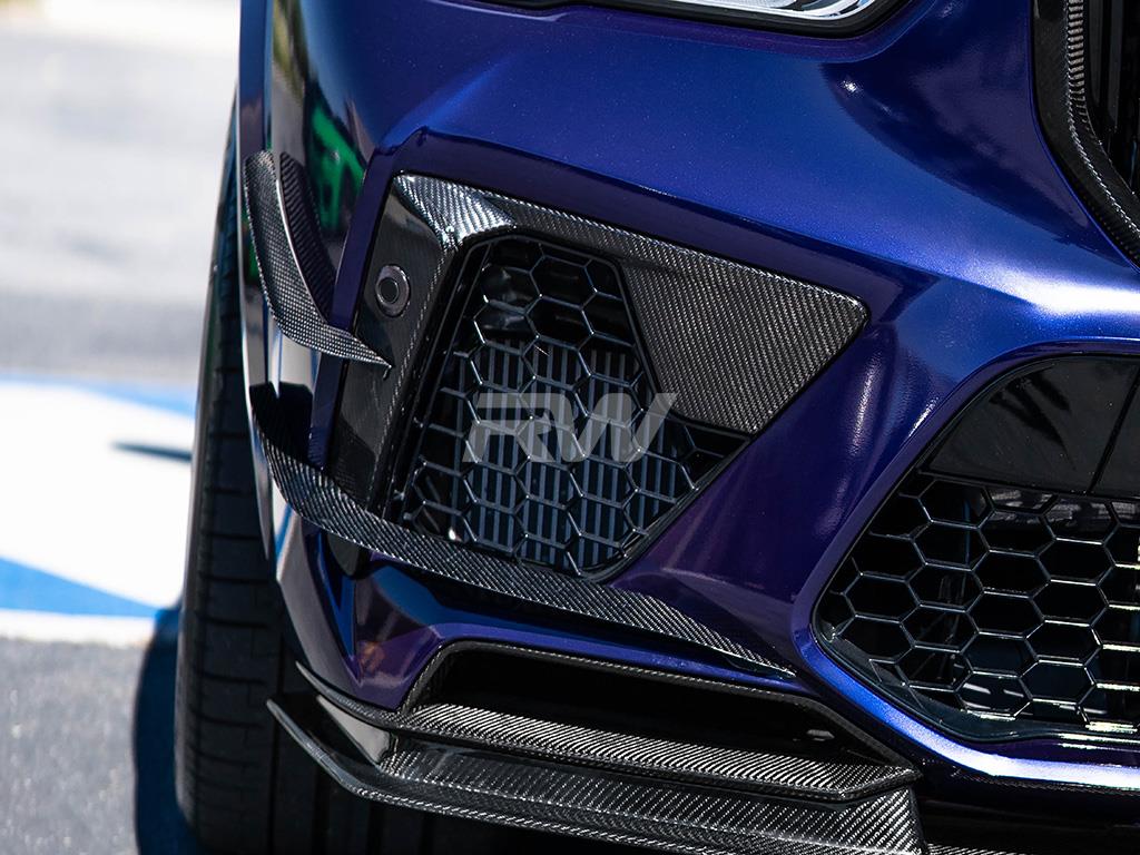 RW Carbon 2019-2021 RW Carbon BMW F87 M2 Competition Carbon Fiber Canards - Image 3