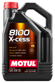 Motul Synthetic Engine Oil 8100 5W30 X-CESS 5L (Case of 4) - Image 2