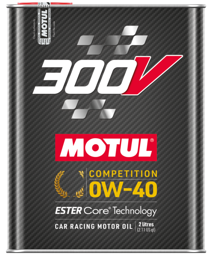 Motul 300V Competition 0W40 2L (10-Pack)