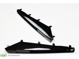 RW Carbon E9X M3 Gloss Black Fender Grilles for BMW M3 - Image 2
