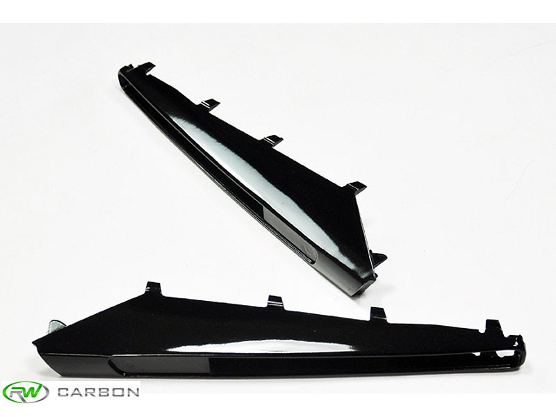 RW Carbon E9X M3 Gloss Black Fender Grilles for BMW M3 - Image 2