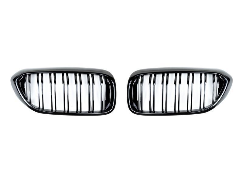 RW Carbon G30 Dual Slat Gloss Black Grilles - Image 2