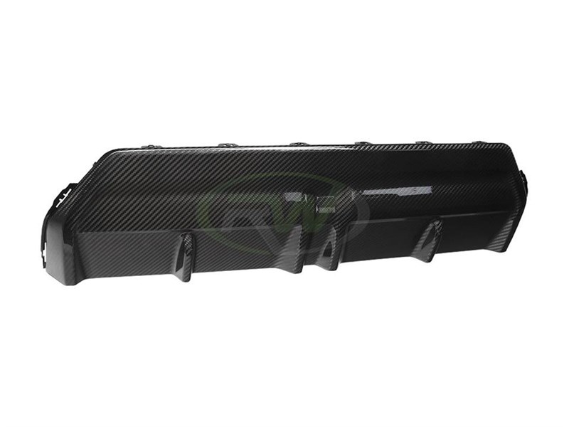 RW Carbon 2021-2026 BMW G42 2-Series Carbon Fiber Diffuser - Image 5