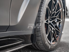 RW Carbon G8X M3/M4 Carbon Fiber Splash Guards for BMW M3 - Image 5