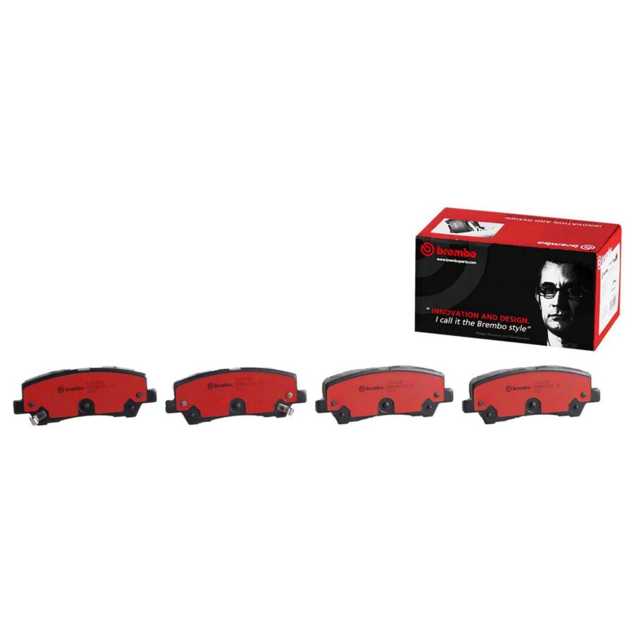 Brembo Mustang EcoBoost/V6 NAO Ceramic Rear Brake Pads (2015-2023)