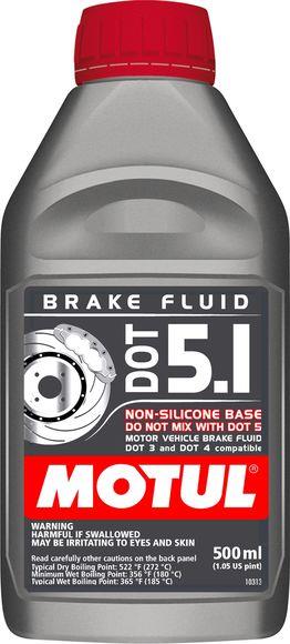 Motul Brake Fluid DOT 5.1 1/2L (Case of 12) - Image 2