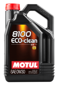 Motul 8100 0W30 4x5L ECO-CLEAN ACEA C2 API SM ST.JLR 03.5007 5L (Case of 4) - Image 3