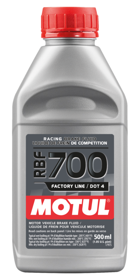 Motul Brake Fluid RBF 700 - Racing DOT 4 1/2L (Case of 12) - Image 2