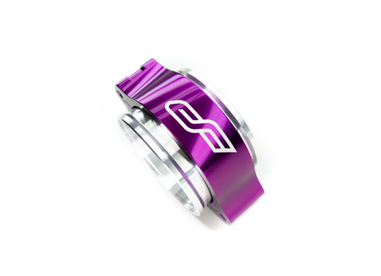 2.5" Turbo Clamp w/ Aluminum Ferrules - Image 3