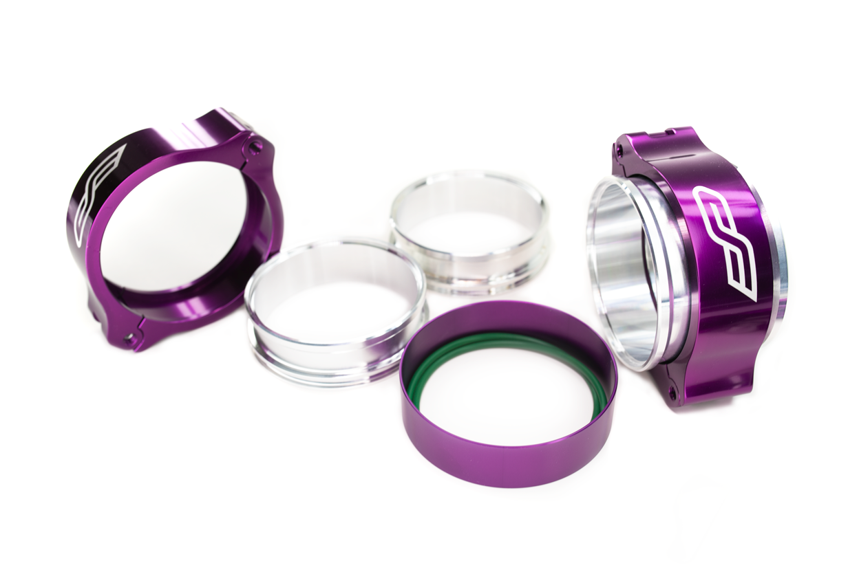 2.5" Turbo Clamp w/ Aluminum Ferrules - Image 5