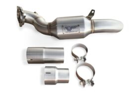 CV Fabrication CVF Ranger 2.3L EcoBoost 3" Stainless Steel Catted Downpipe