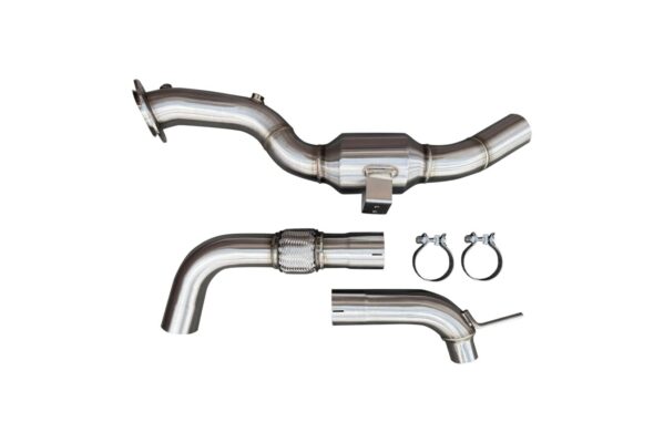 CVF 2024-2026 Ford Mustang EcoBoost 3-Inch Stainless Steel Catted Downpipe