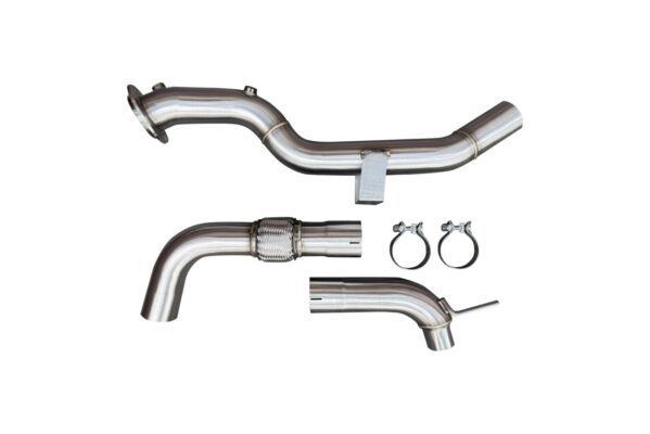 CVF 2024-2026 Ford Mustang EcoBoost 3-Inch Stainless Steel Race Downpipe