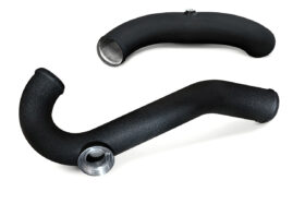 CV Fabrication CVF Mustang EcoBoost Aluminum Intercooler Charge Pipe Kit with HKS Flange for Mustang EcoBoost