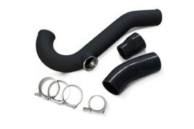 CV Fabrication CVF Mustang EcoBoost Aluminum Intercooler Charge Pipe Kit with TiAL Flange for Mustang EcoBoost - Image 2