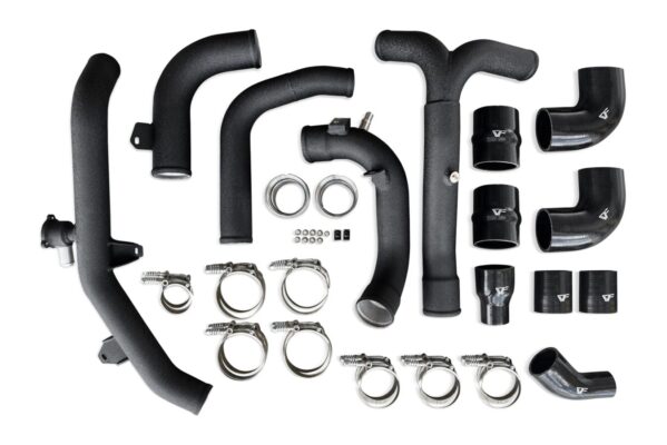 CVF 2021-2025 Ford Bronco 2.7L; 2024-2025 Ford Ranger 2.7L Aluminum Intercooler Hot-Side + Cold-Side Piping Kit