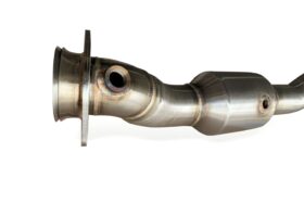 CV Fabrication CVF F-150 2.7L EcoBoost Stainless Steel Catted Downpipes - Image 2