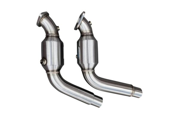 CVF 2025 Ford Explorer ST 3.0L Stainless Steel Catted Downpipes