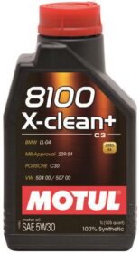 Motul 8100 5W30 X-CLEAN + 20L - Image 4