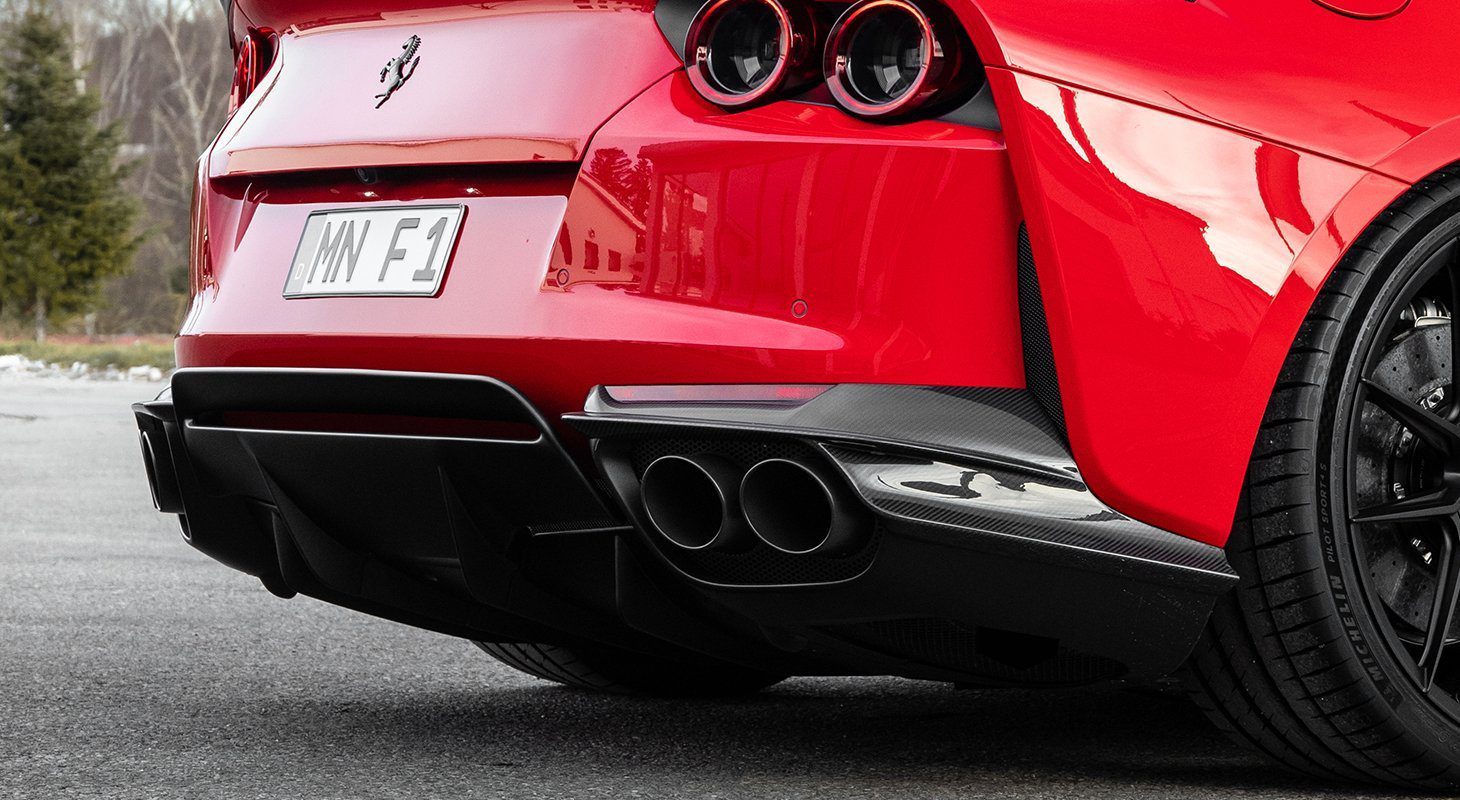 NOVITEC Black Tailpipes detail