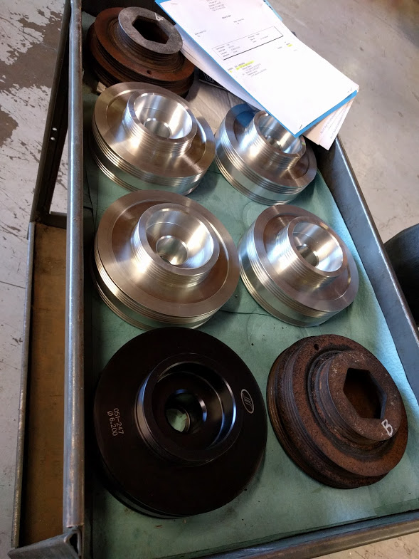 Jackson Racing JRSC D16/M45 Offset Crank Pulley (3 rib setups)