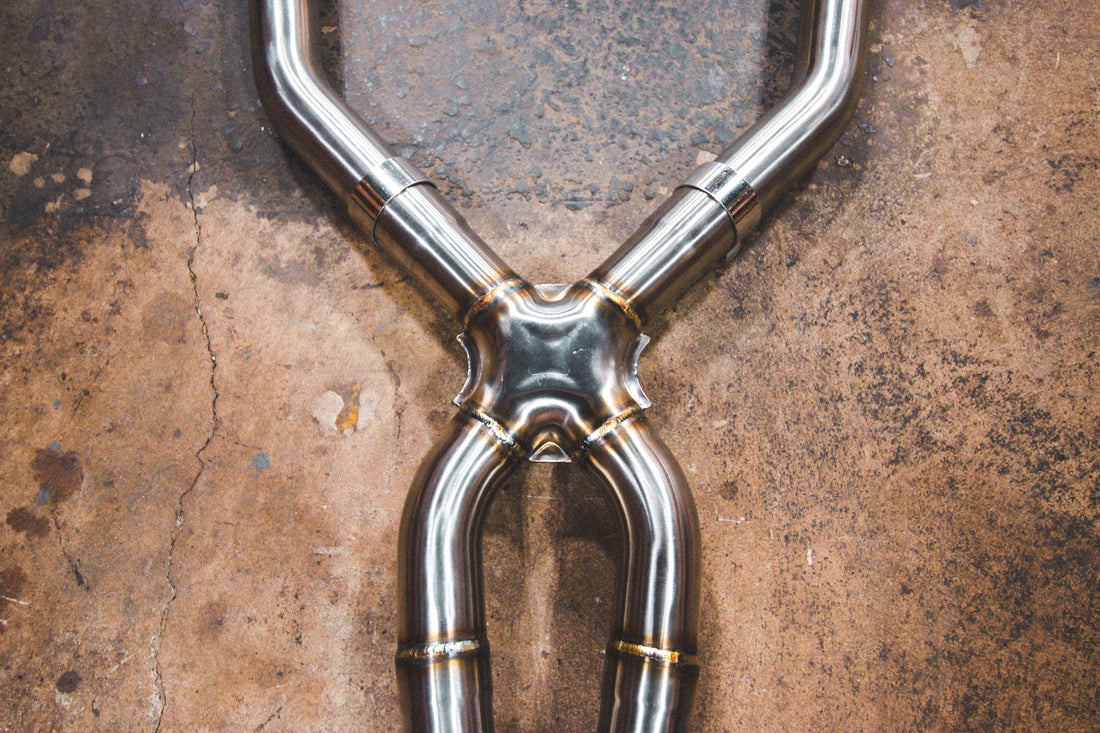 Valvetronic 2008-2013 BMW E90/E92 V2 Midpipe 200 Cell Euro 6 Catted Dual Resonated - Image 3