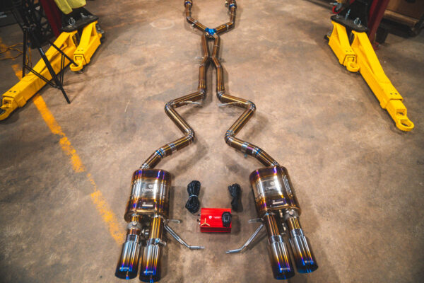 Valvetronic 2008-2011 BMW E90 M3 Titanium Valved Cat-Back Sport Exhaust System (V2)
