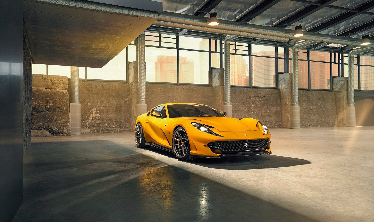 NOVITEC 812 front quarter