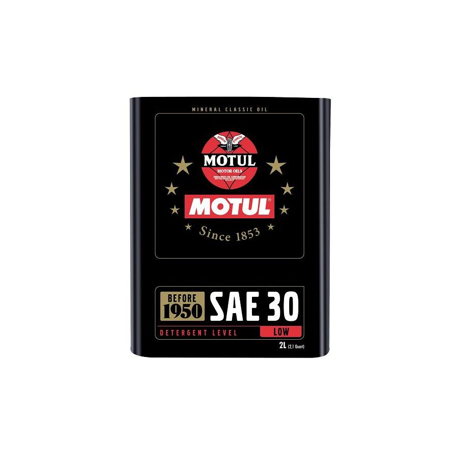 Motul Classic SAE 30 Oil - 6x2L - Single
