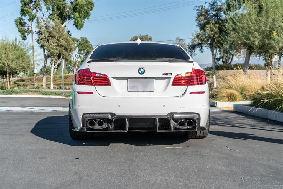 RW Carbon 2011-2016 BMW F10 M5 GTX Carbon Fiber Diffuser