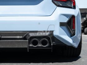RW Carbon G87 M2 Carbon Fiber GTX Diffuser+Undertray for BMW M2 - Image 3